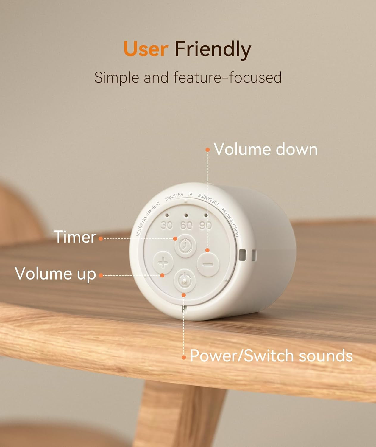 White Noise Sound Machine - Portable Sound Machine for Sleep, Travel Sound Machine for Baby Adults, 16 Nature Sound, Timer, White Noise Machine for Sleeping Office Privacy Home Gift, 2 Pack